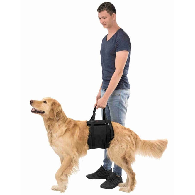 TRIXIE Hebehilfe für Hunde – Bauchgurt in vier Größen – L-XL (75-90 cm) – Ansicht 2