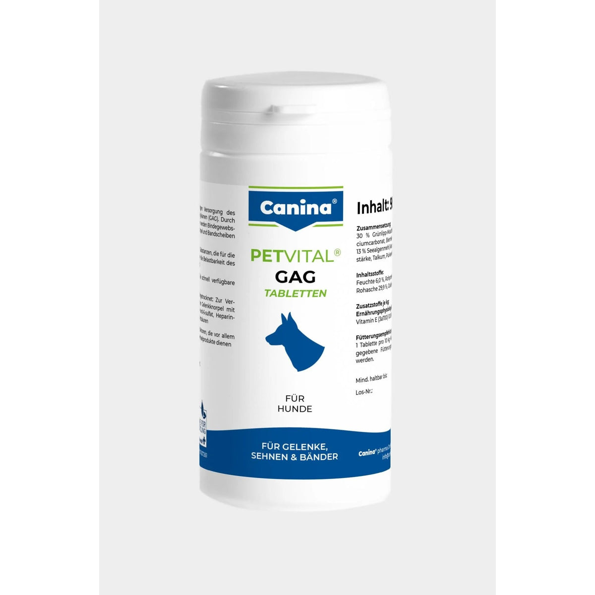 Canina PETVITAL GAG Tabletten – Ergänzungsfutter für Hunde