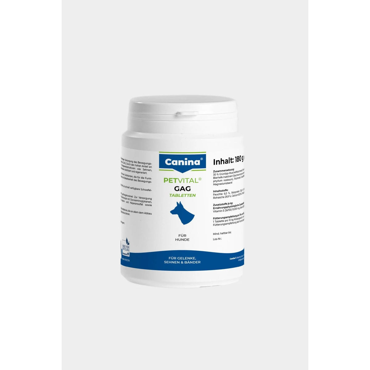 Canina PETVITAL GAG Tabletten – Ergänzungsfutter für Hunde – Ansicht 2