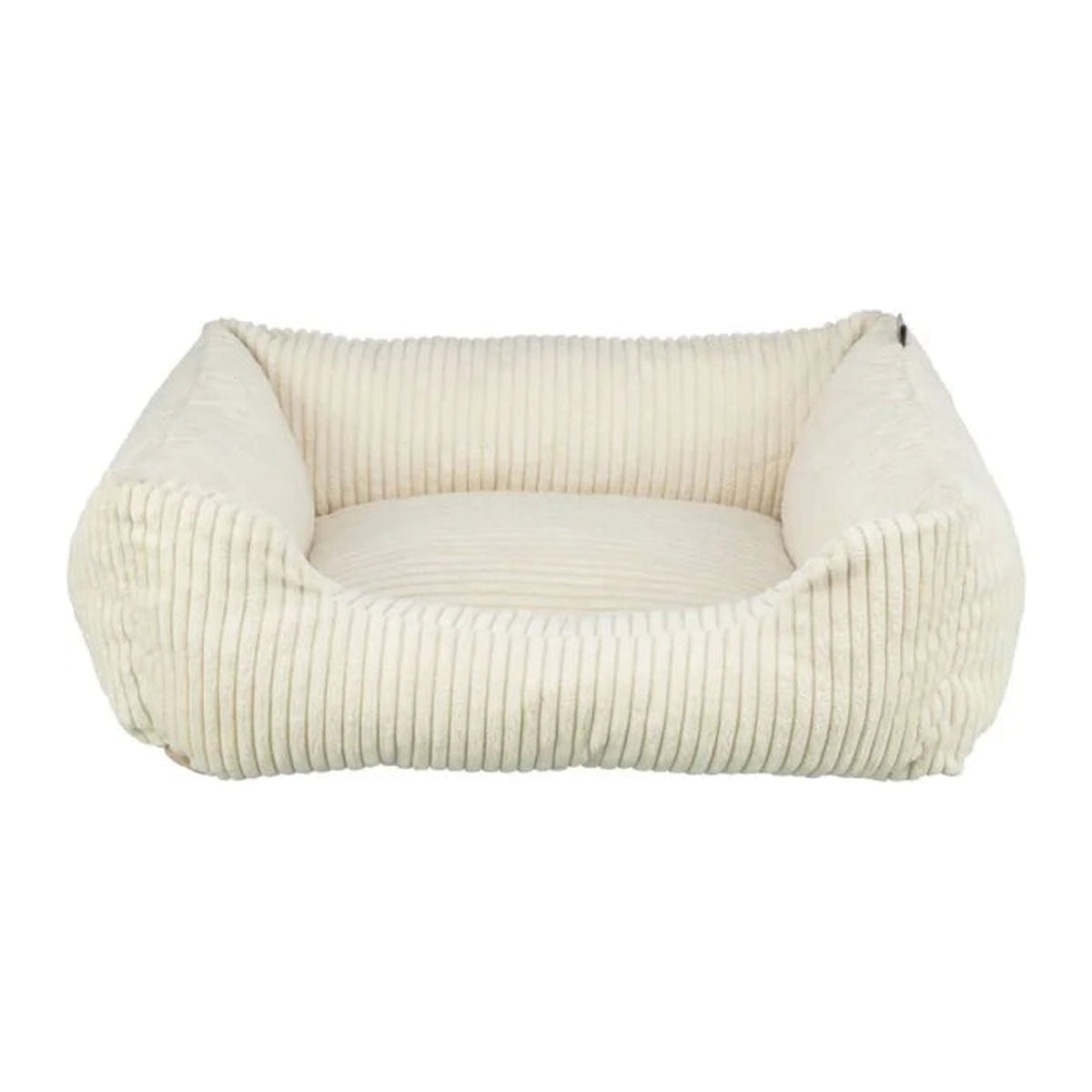 TRIXIE Vital Bett Jonna – orthopädisches Hundebett mit Rand – creme / 60 × 50 cm