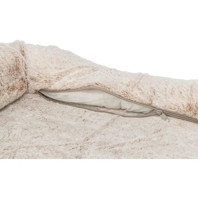 TRIXIE Vital Bett Lino Soft – orthopädisches Hundebett – beige / 90 × 65 cm – Ansicht 2