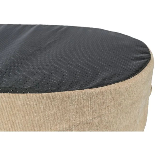 TRIXIE Vital Bett Lino Soft, oval – orthopädisches Hundebett – beige/creme / 60 × 45 cm – Ansicht 3