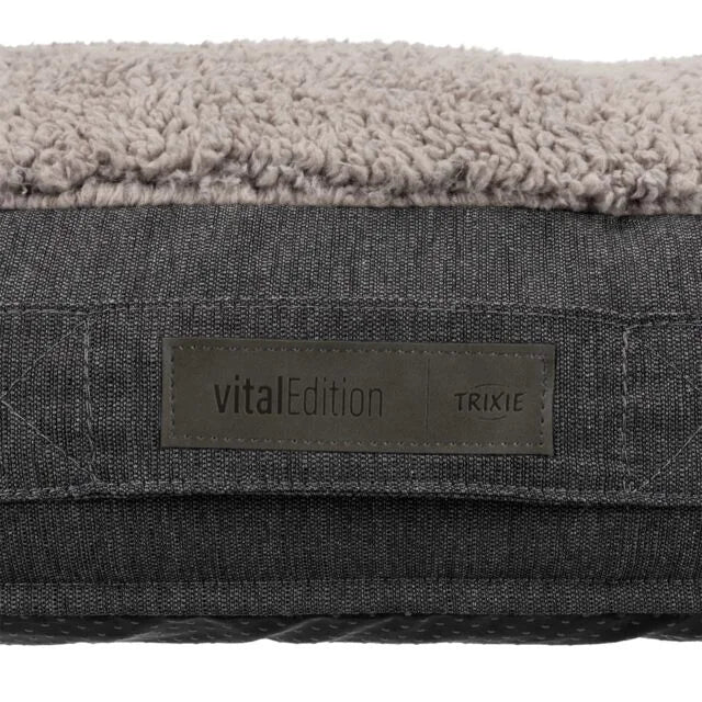 TRIXIE Vital Kissen Bendson, oval – hohes Hundekissen – 80 × 55 cm – Ansicht 2