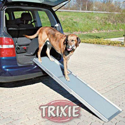 TRIXIE PetWalk Teleskop-Rampe 180 cm – Hunderampe bis 120 kg