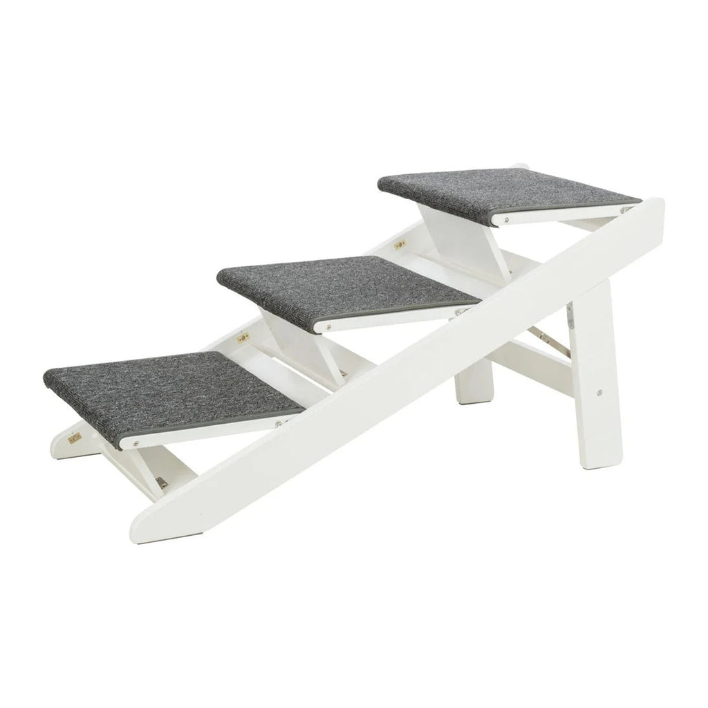 TRIXIE Rampe mit ausklappbaren Stufen – Hunderampe bis 70 kg – Ansicht 3