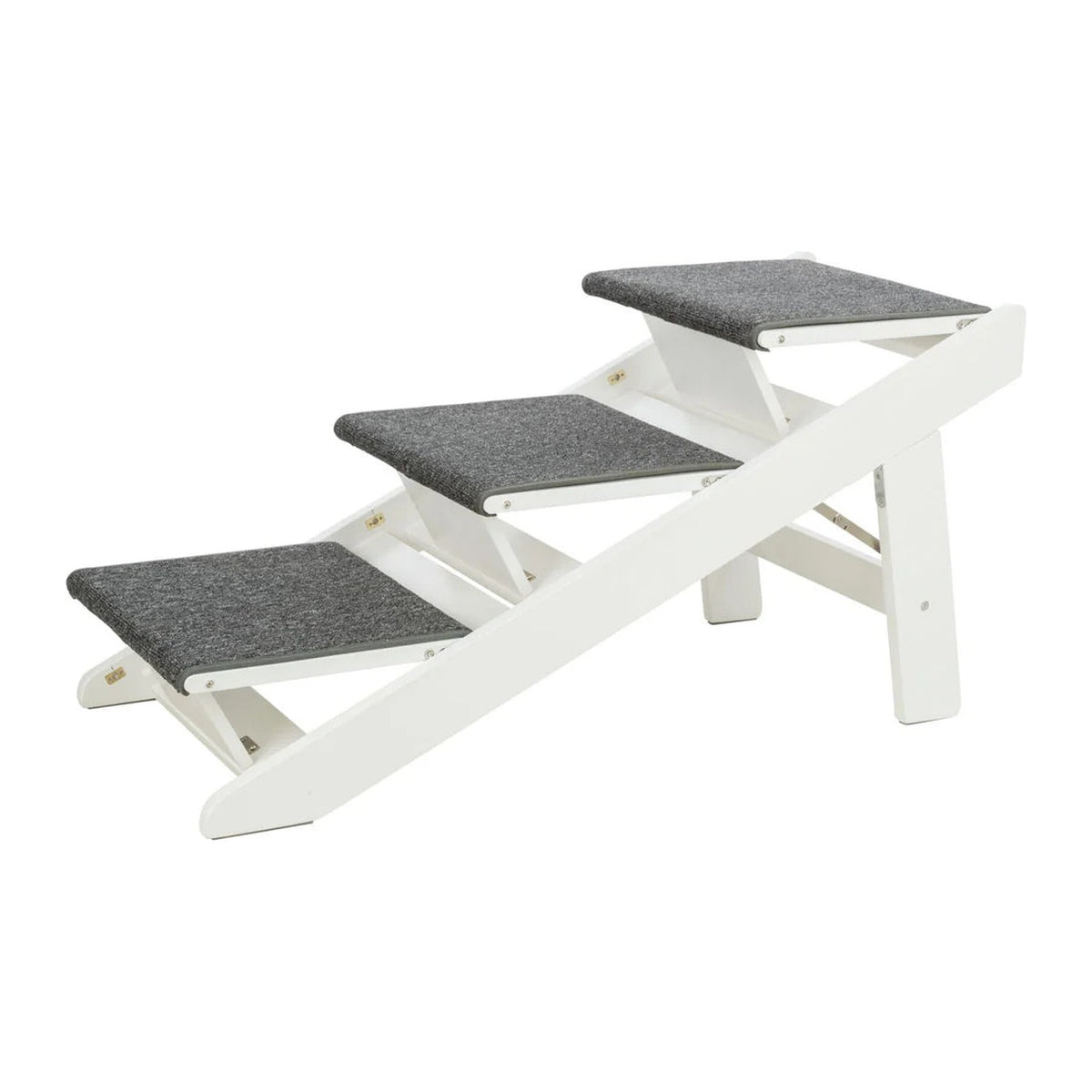 TRIXIE Rampe mit ausklappbaren Stufen – Hunderampe bis 70 kg – Ansicht 3