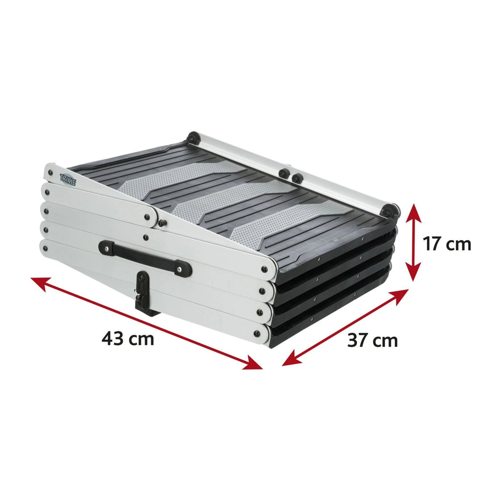 TRIXIE Falt-Treppe, 4 Stufen – Hundetreppe bis 75 kg – Ansicht 5