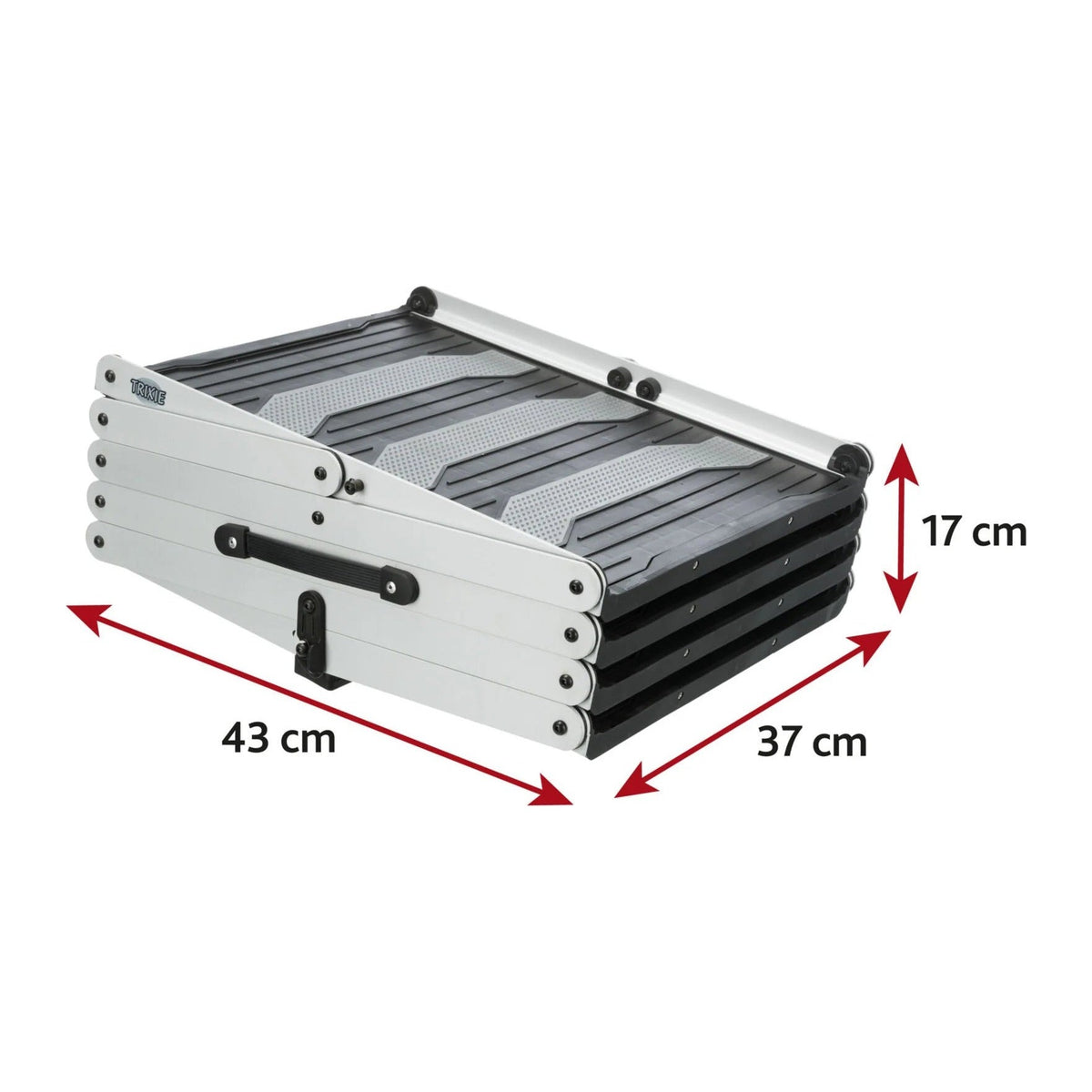 TRIXIE Falt-Treppe, 4 Stufen – Hundetreppe bis 75 kg – Ansicht 5
