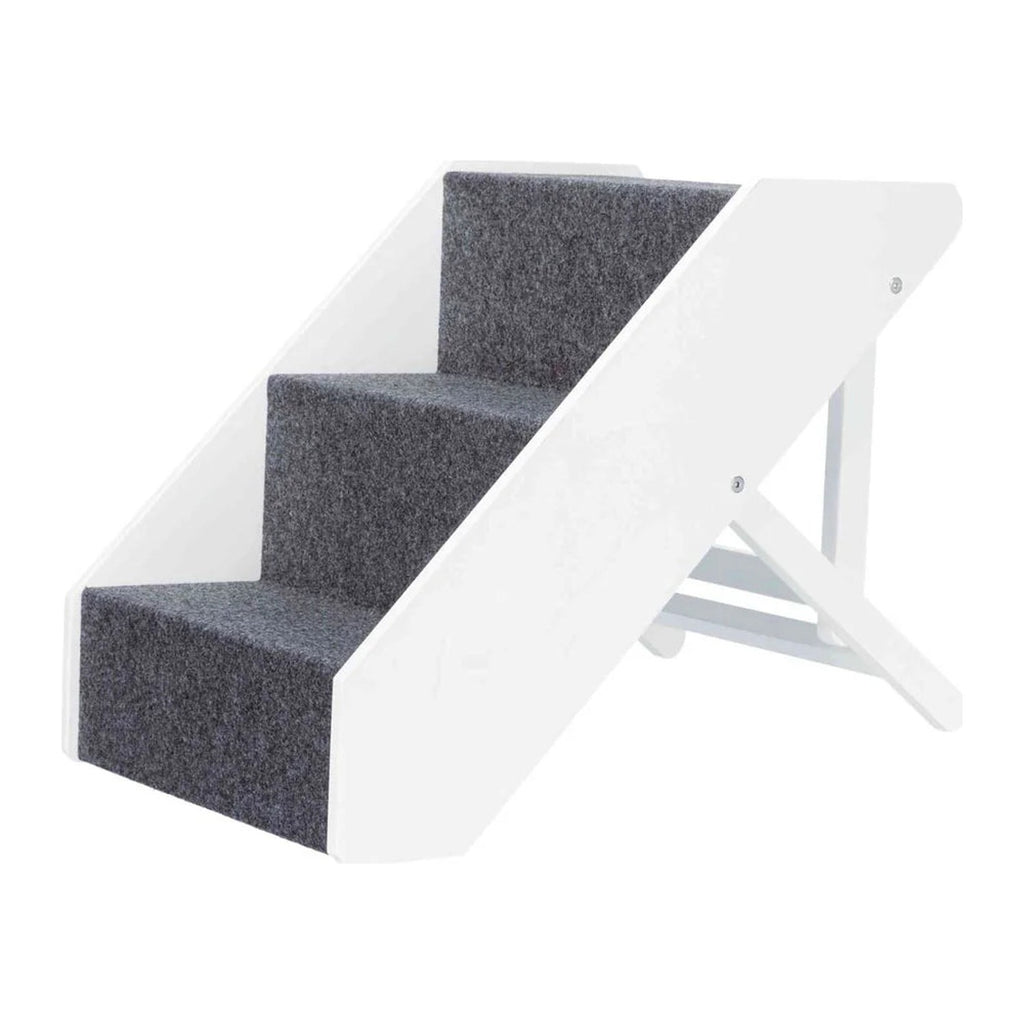 TRIXIE Treppe weiß, 40–47 cm – Haustiertreppe bis 40 kg – Ansicht 2