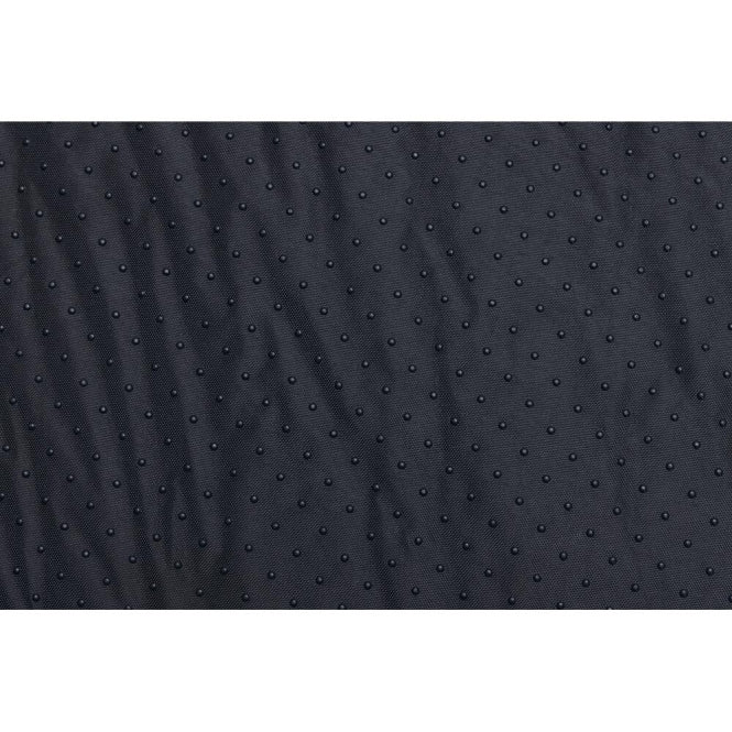 Beeztees Hundebett Siba – rund mit Schaumflocken – Grau / 60 × 60 × 25 cm – Ansicht 6