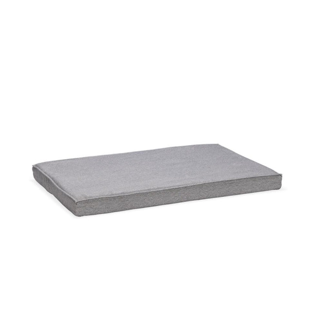 Beeztees Hundekissen Mua – mit Memory-Schaum – Hellgrau / 100 × 70 × 9 cm