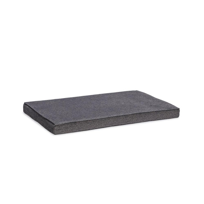 Beeztees Hundekissen Mua – mit Memory-Schaum – Grau/braun / 100 × 70 × 9 cm
