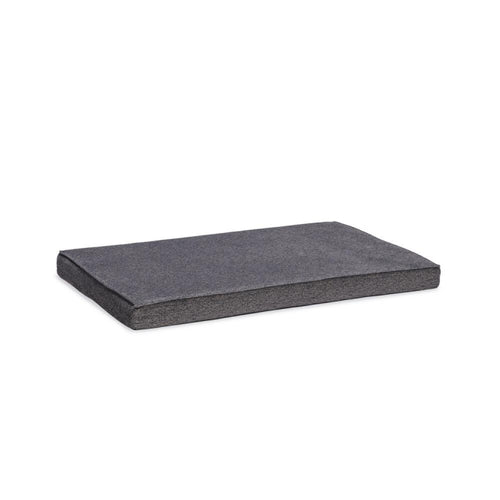 Beeztees Hundekissen Mua – mit Memory-Schaum – Grau/braun / 100 × 70 × 9 cm