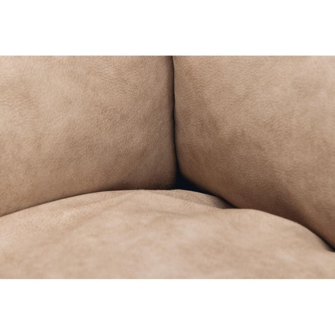 Beeztees Hundebett Lua – mit Rand und Memory-Schaum – Beige / 70 × 50 × 21,5 cm – Ansicht 4
