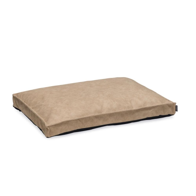 Beeztees Hundekissen Lua – mit Memory-Schaum – Beige / 100 × 70 × 9 cm