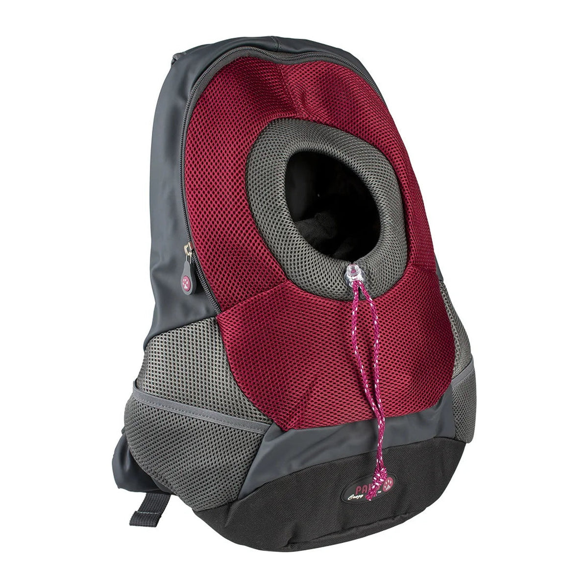 EBI Rucksack Maria – Tragetasche für Hund und Katze bis 5 kg – Bordeaux